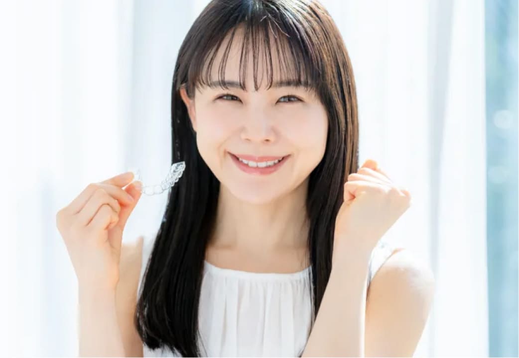 デンタルローンを用いて月々6,000円から矯正