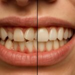 歯列矯正をした前後のイメージ